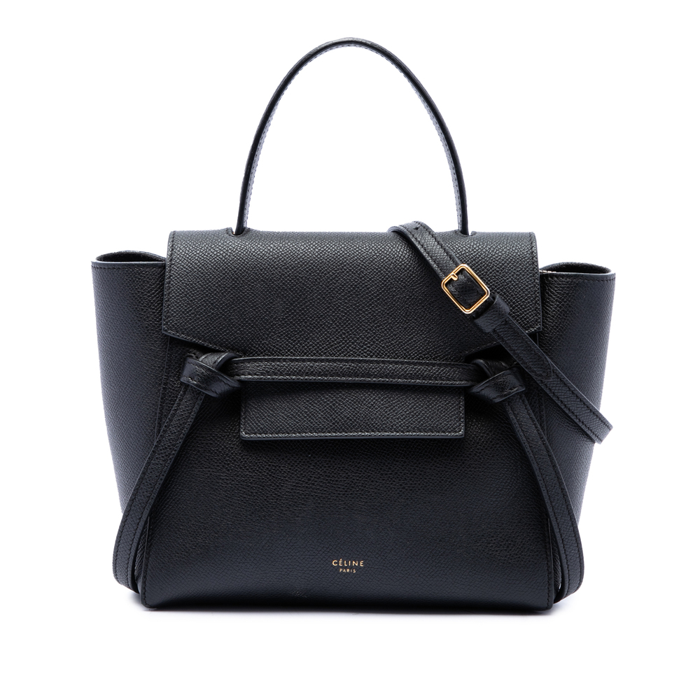 Pre-Loved Celine Nano Grained Calfskin Belt Bag